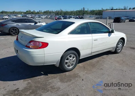 2002 Toyota Camry Solara Se из США, поврежденный, VIN 2T1CE22P52C007457